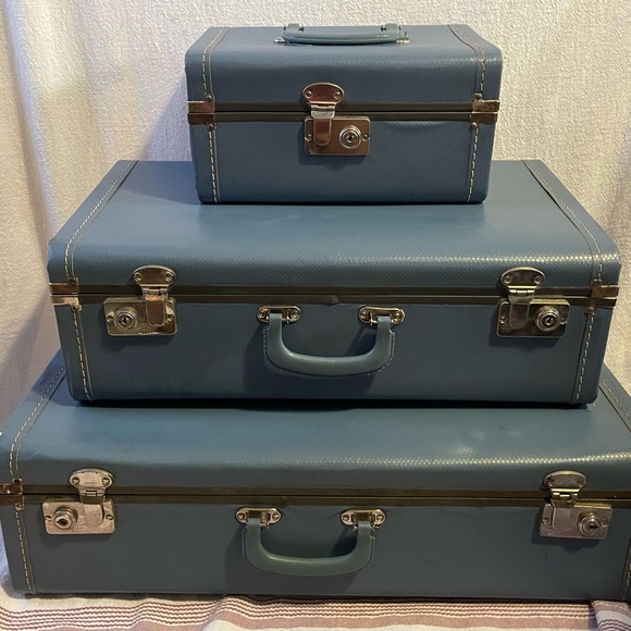 Vintage suitcase set - Picture 1 of 6